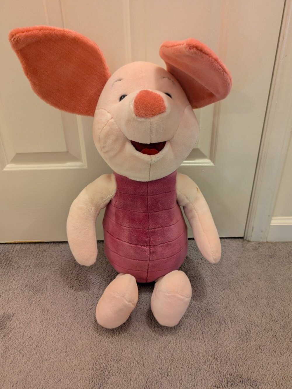 Vintage 90s Winnie the Pooh Jumbo Piglet Plush